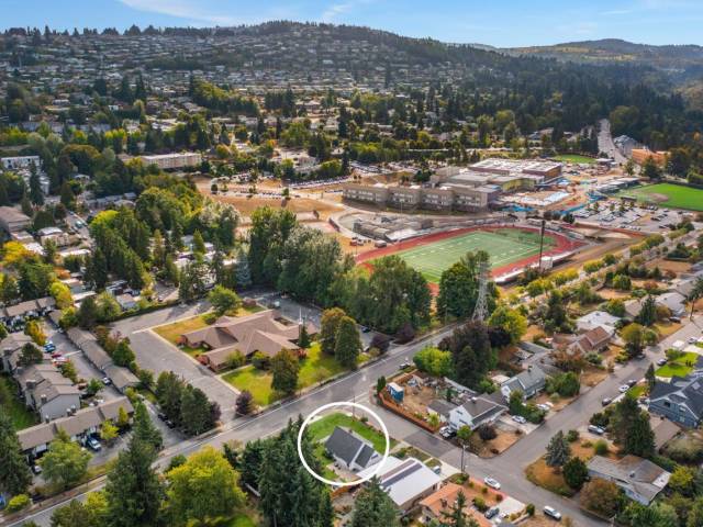 Let's talk about location. Corner lot on 124th and 42nd. Check. Easy Access to DT Bellevue within 8 minutes. Check. Two blocks away to excellent dining and shopping areas at Factoria Mall.